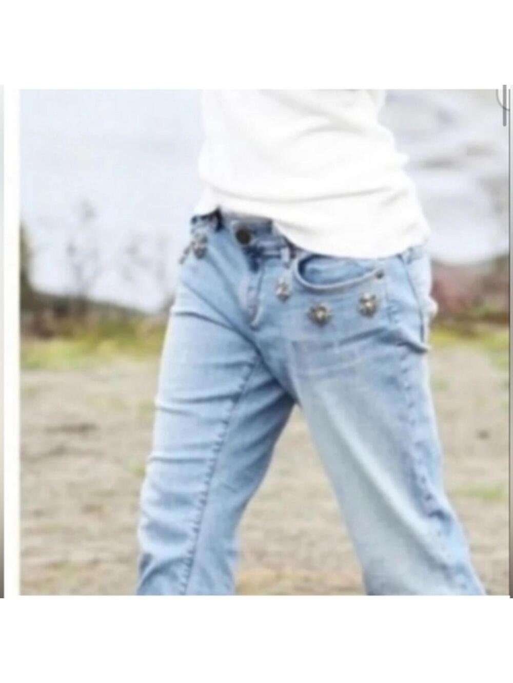 Loft Denim Jeans with Rhinestones